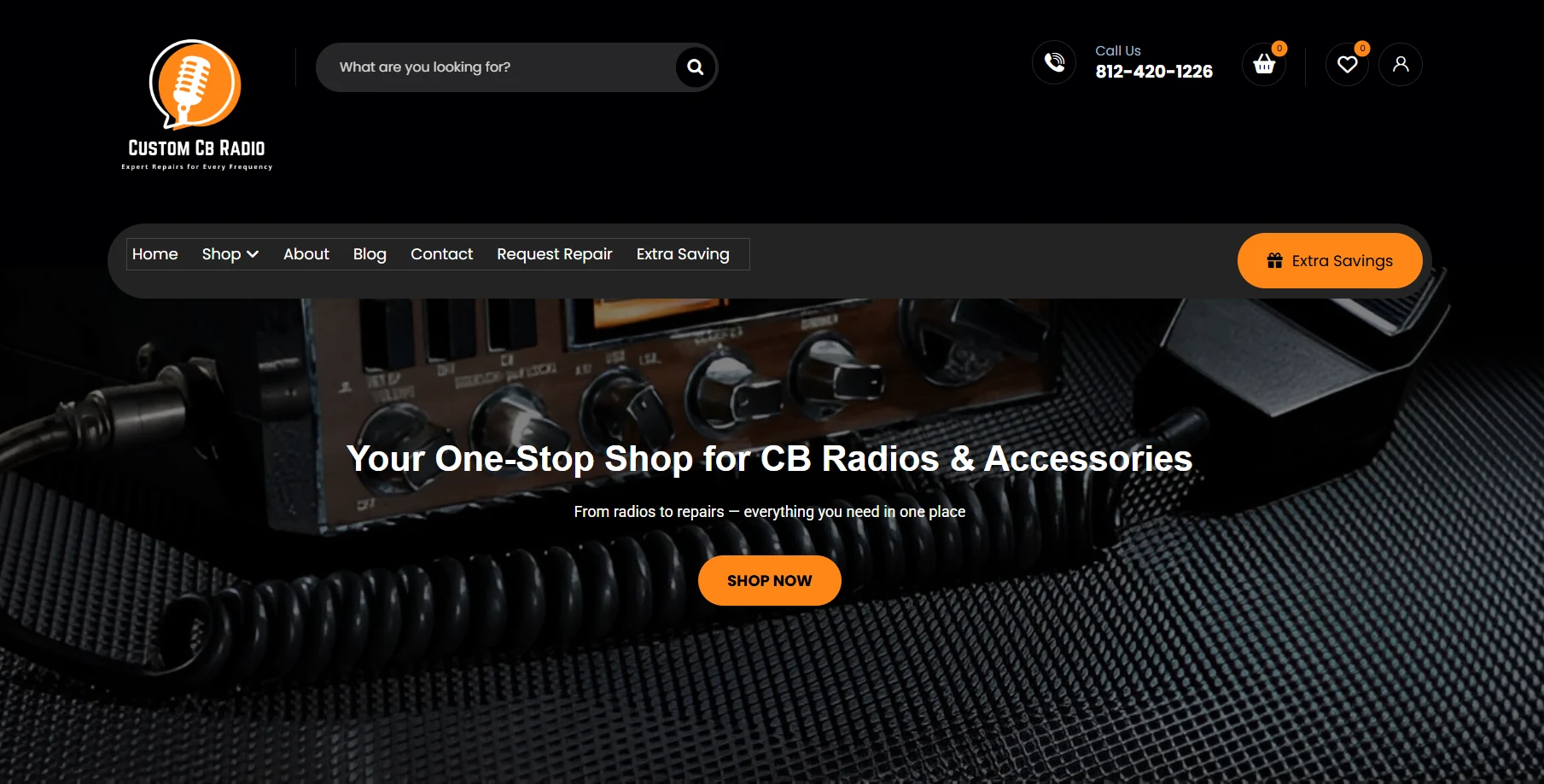 Custom CB Radios website