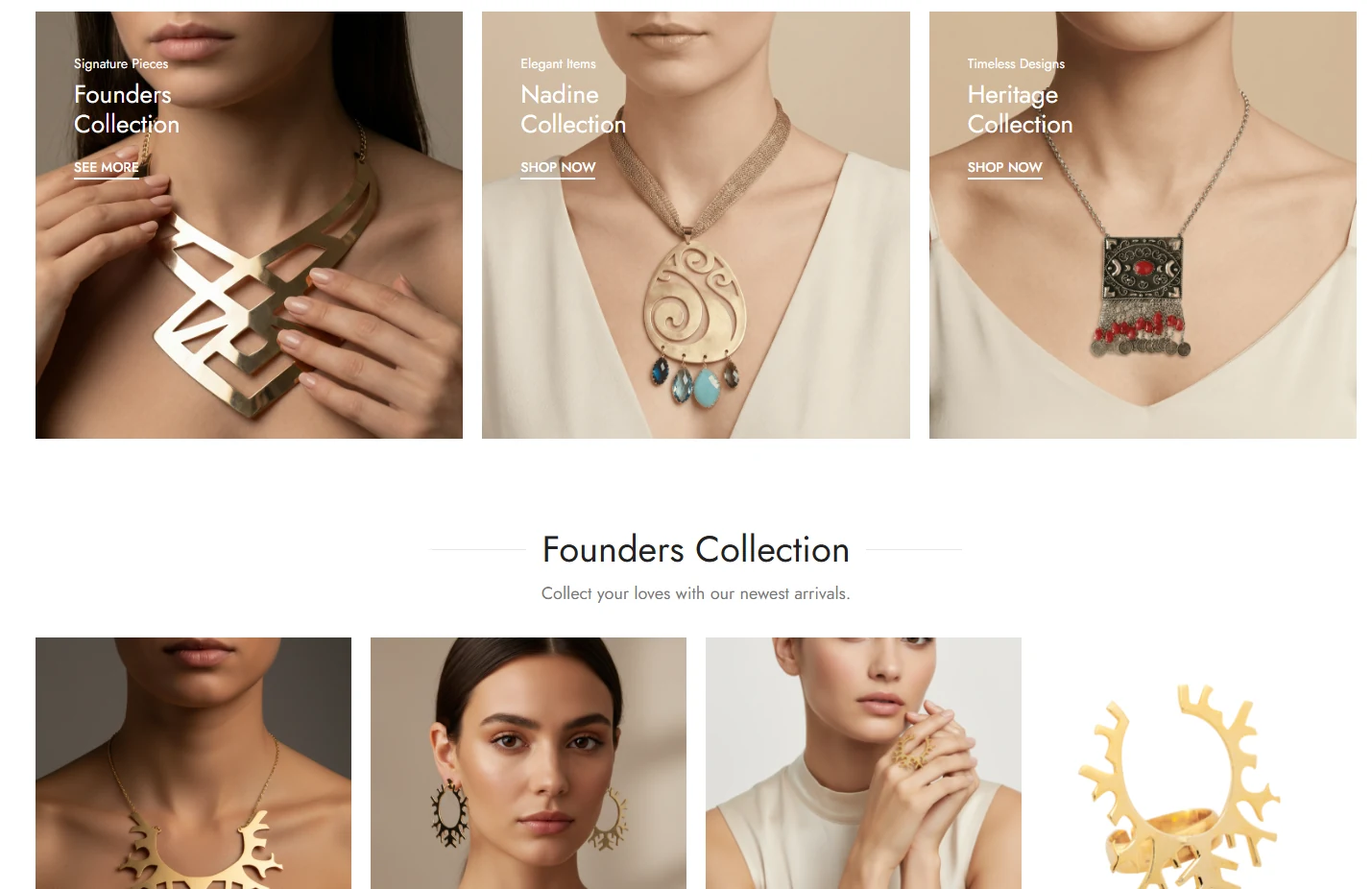 Brand identity website example